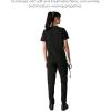imageMembers Only Siena Double Chest ampamp Pouch Pocket Medical Scrub Top for Women Hospital UniformBlack