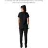 imageMembers Only Womens Bari Scrub Top with 1 Pocket Hospital UniformBlack