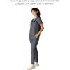 imageMembers Only Womens Bari Scrub Top with 1 Pocket Hospital UniformGraphite