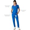 imageMembers Only Womens Bari Scrub Top with 1 Pocket Hospital UniformRoyal Blue