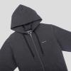 imageMembers Only Womens Brooklyn ZipUp Oversized HoodieCharcoal
