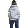 imageMembers Only Womens Chic Light Weight Jacket with HoodWhite