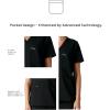 imageMembers Only Womens Cordoba VNeck Scrub Top with 5 Pocket  Medical Scrubs  Hospital Uniform Black