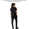 imageMembers Only Womens Cordoba VNeck Scrub Top with 5 Pocket  Medical Scrubs  Hospital Uniform Black