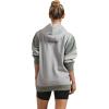 imageMembers Only Womens Drew Colorblock Oversized Hooded SweatshirtAsh