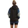 imageMembers Only Womens Drew Colorblock Oversized Hooded SweatshirtCharcoal