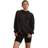 imageMembers Only Womens Jayden Colorblock Oversized Hooded SweatshirtCharcoal