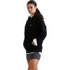 imageMembers Only Womens Logan Hooded Oversized SweatshirtBlack