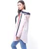 imageMembers Only Womens Long Satin Twill Jacket with HoodWhite