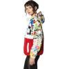 imageMembers Only Womens Looney Tunes Print Windbreaker Oversized Jacket