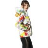 imageMembers Only Womens Nickelodeon Snorkel Bomber Jacket  Zip Closure  Lightweight White Large