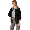 imageMembers Only Womens Oversized Iconic Racer Sweater Full Zip Mens Sweaters CardiganBlack