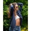 imageMembers Only Womens Packable Oversized JacketNavy