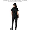 imageMembers Only Womens Palermo Scrub Top with 4 Pocket  Hospital UniformBlack