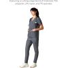 imageMembers Only Womens Palermo Scrub Top with 4 Pocket  Hospital UniformGraphite