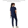 imageMembers Only Womens Palermo Scrub Top with 4 Pocket  Hospital UniformNavy