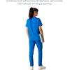 imageMembers Only Womens Palermo Scrub Top with 4 Pocket  Hospital UniformRoyal Blue