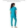 imageMembers Only Womens Palermo Scrub Top with 4 Pocket  Hospital UniformTeal