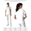 imageMembers Only Womens Palermo Scrub Top with 4 Pocket  Hospital UniformWhite