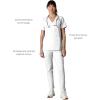 imageMembers Only Womens Palermo Scrub Top with 4 Pocket  Hospital UniformWhite