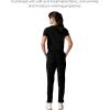 imageMembers Only Womens Reus Open Bottom Scrub Pant  Medical Scrubs  Hospital Uniform Black