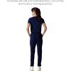 imageMembers Only Womens Reus Open Bottom Scrub Pant  Medical Scrubs  Hospital Uniform Navy