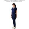 imageMembers Only Womens Reus Open Bottom Scrub Pant  Medical Scrubs  Hospital Uniform Navy