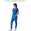 imageMembers Only Womens Reus Open Bottom Scrub Pant  Medical Scrubs  Hospital Uniform Royal Blue