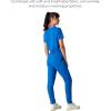 imageMembers Only Womens Reus Open Bottom Scrub Pant  Medical Scrubs  Hospital Uniform Royal Blue