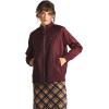 imageMembers Only Womens Satin Bomber JacketBurgundy