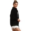 imageMembers Only Womens Soft Suede Iconic Oversized JacketBlack