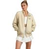 imageMembers Only Womens Soft Suede Iconic Oversized JacketChamois