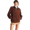 imageMembers Only Womens Soft Suede Iconic Oversized JacketWhiskey