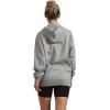 imageMembers Only Womens Taylor Double Zipper Pullover Oversized HoodieAsh