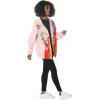 imageMembers Only Womens Uniform Windbreaker Jacket Light Pink Large