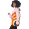 imageMembers Only Womens Uniform Windbreaker Jacket Light Pink Large