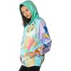 imageMembers Only Womens Windbreaker Camo Mash Print Jacket  Lightweight  Timeless Style  Zip Closure  Multicolor Medium