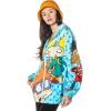 imageMembers Only Womens Windbreaker Lightweight Camo Mash Print Jacket