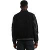 imageMembers Only Wool Varsity Jacket Men Leather Sleeve  Letterman Jacket Men