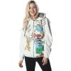 imageMembers Only Chucky Placement Windbreaker Oversized Jacket for Women White Large