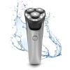 imageMembers Only Electric Razor for Men Lithium Metallic Cordless 3 Heads Rotary Shaver Precision Trimming Close Shave with Builtin Popup Trimmer IPX6 Waterproof USB Rechargeable Battery3 Head Shaver