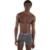 imageMembers Only Mens Cotton Spandex Ultra Soft ampamp Breathable Boxer Briefs Pack of 3Black  White  Stripe