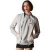 imageMembers Only Womens Classic Iconic Racer Jacket  Spring Jackets for Women  Slim Fit  Womens Jacket  Bomber Jacket WomensLight Grey
