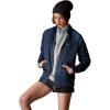 imageMembers Only Womens Satin Bomber JacketNavy