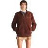 imageMembers Only Womens Soft Suede Iconic Oversized JacketWhiskey