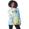 imageMembers Only Womens Space Jam Windbreaker Jacket  Zip Closure  Lightweight  Blue Small
