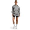 imageMembers Only Womens Taylor Double Zipper Pullover Oversized HoodieAsh