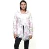 imageMembers Only Womens Translucent Long JacketPink Camouflage