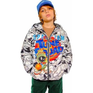 imageMembers Only Boy Packable Tune Squad Midweight Jacket Pack of 1Silver