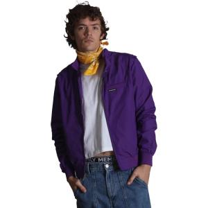 imageMembers Only Classic Iconic Racer Lightweight Bomber Jackets UnisexPurple